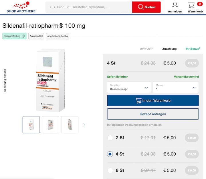 shop apotheke sildenafil