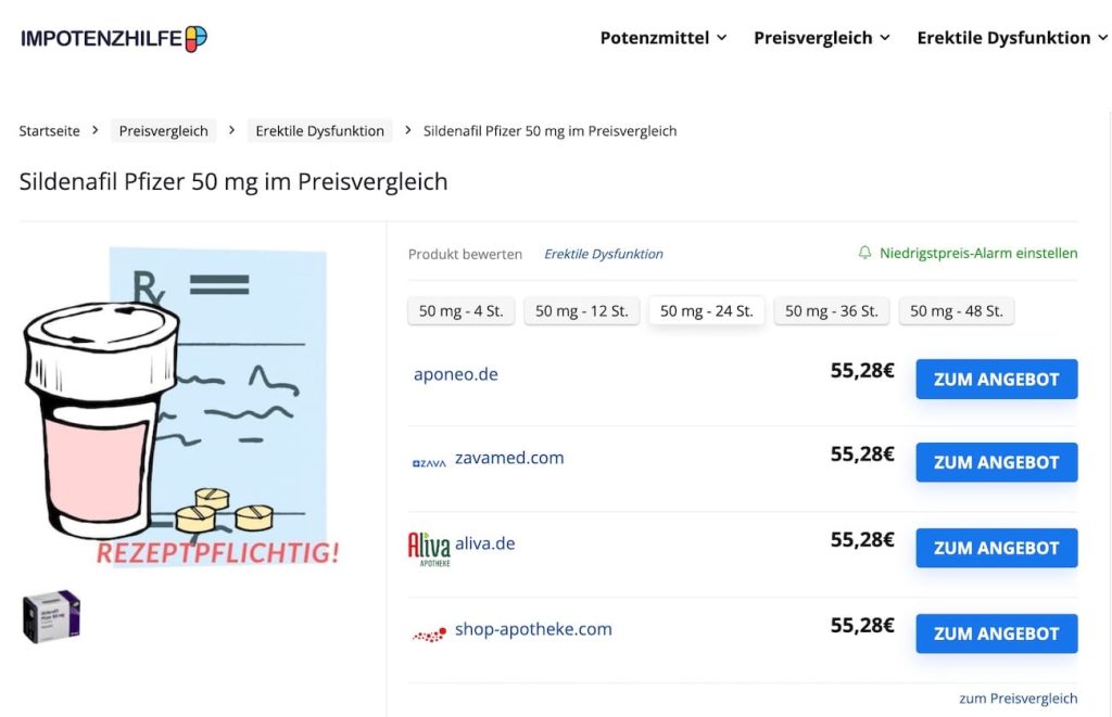 sildenafil pfizer angebot