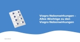 Welche Nebenwirkungen hat Viagra?